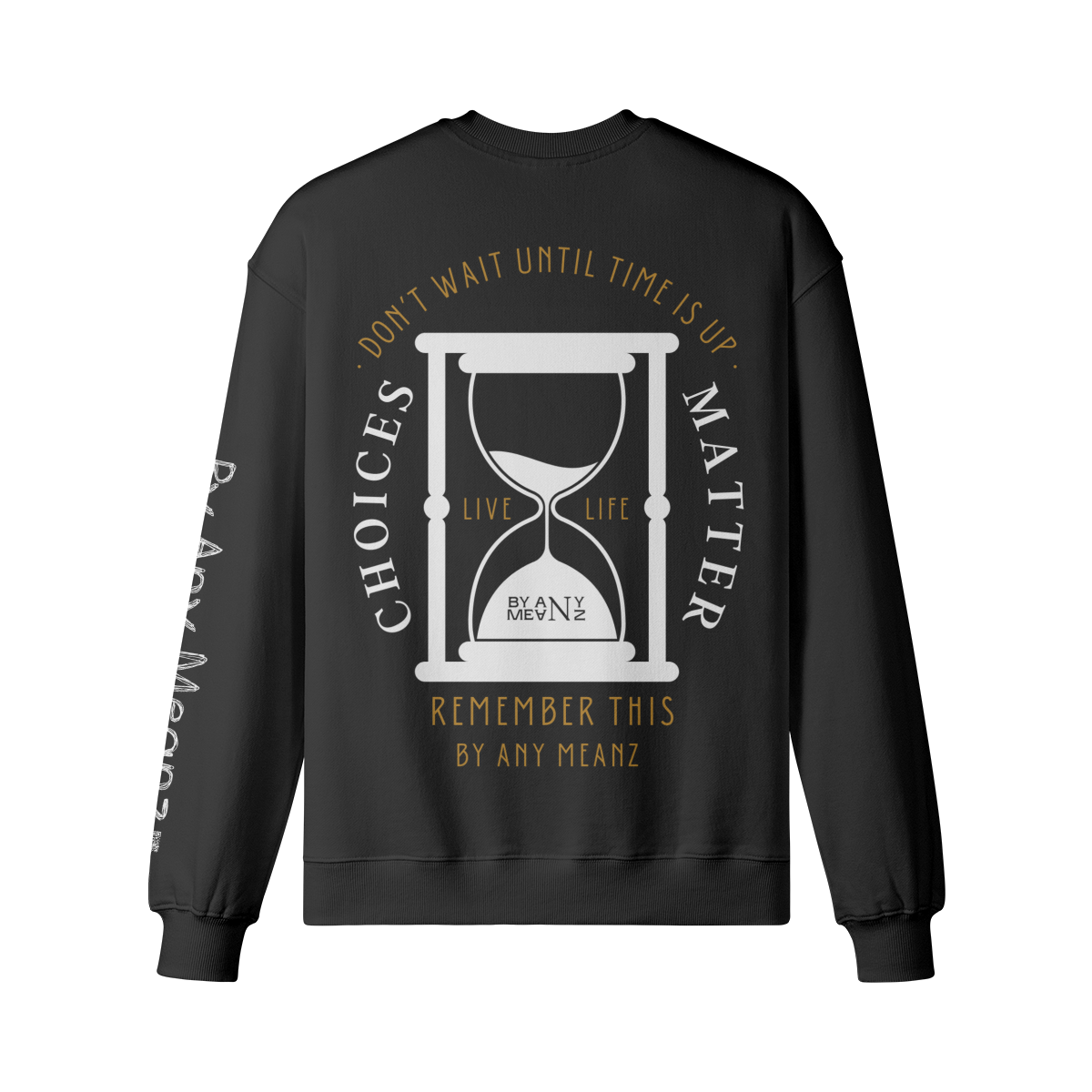 【新品】Any Crew True Black Lサイズ TIME Crew – ByAnyMeanz